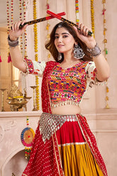 Navratri Multi Color Chaniya Choli